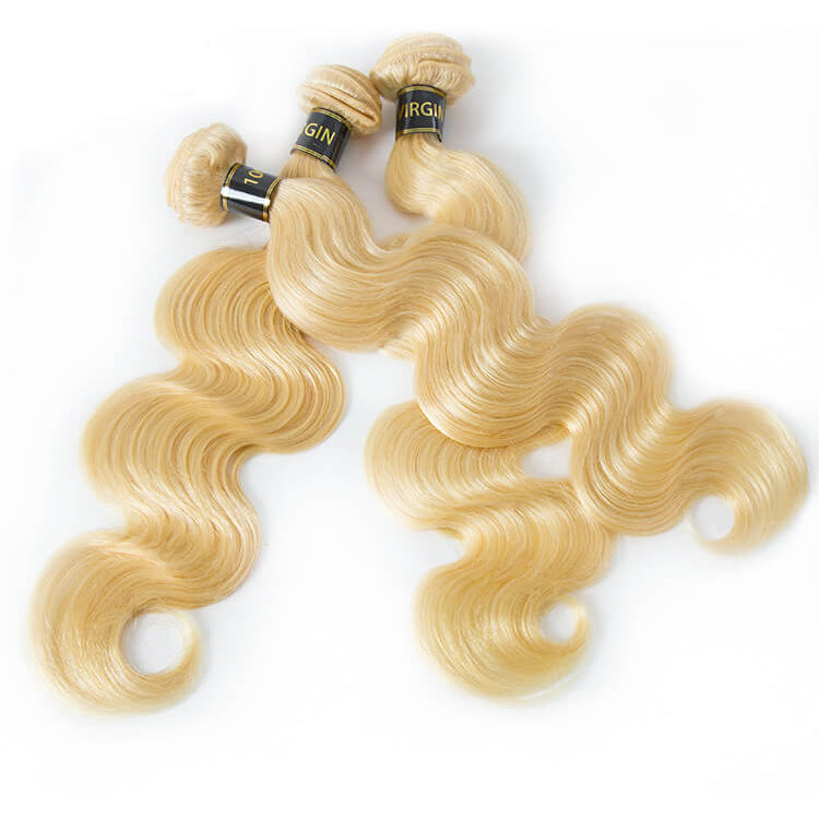 #613 Color 3 PCS *Body Wave* Virgin Hair Bundles