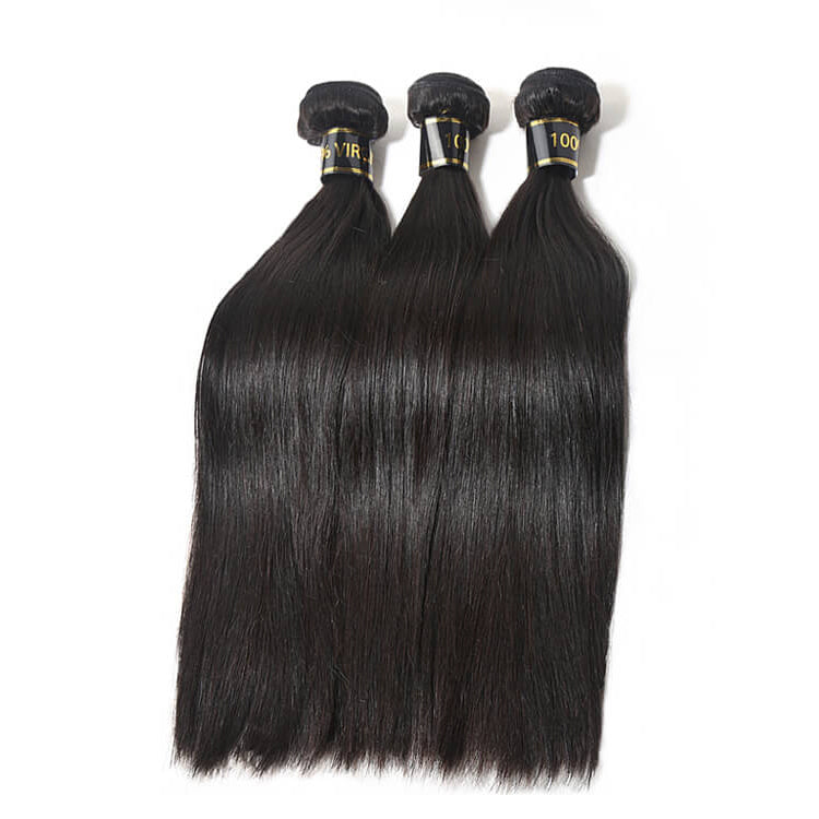 3 PCS *Straight Hair* Virgin Hair Bundles