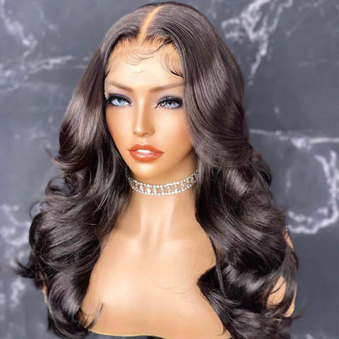 *Body Wave* 5x5 HD Lace Closure Unit Wig 180% Density Hair Wig
