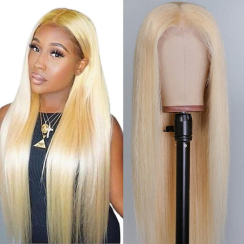 #613 Color 13x4 Lace Frontal Wig Straight Hair Wigs